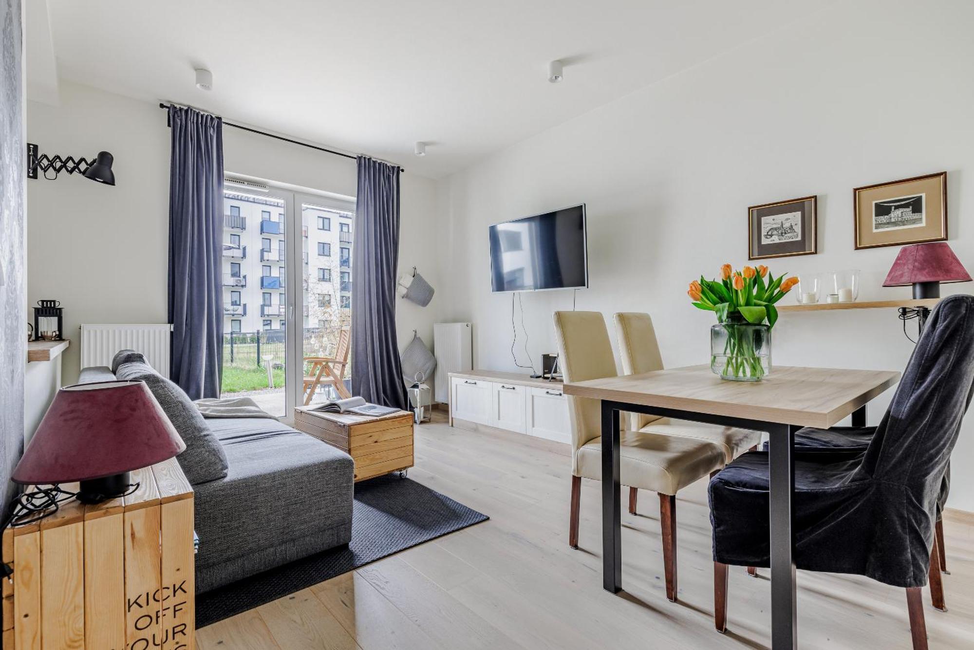 Relax&Comfort New Waw 50 Sqm With Terrace, Garden, Free Parking And Ac Warsaw Luaran gambar