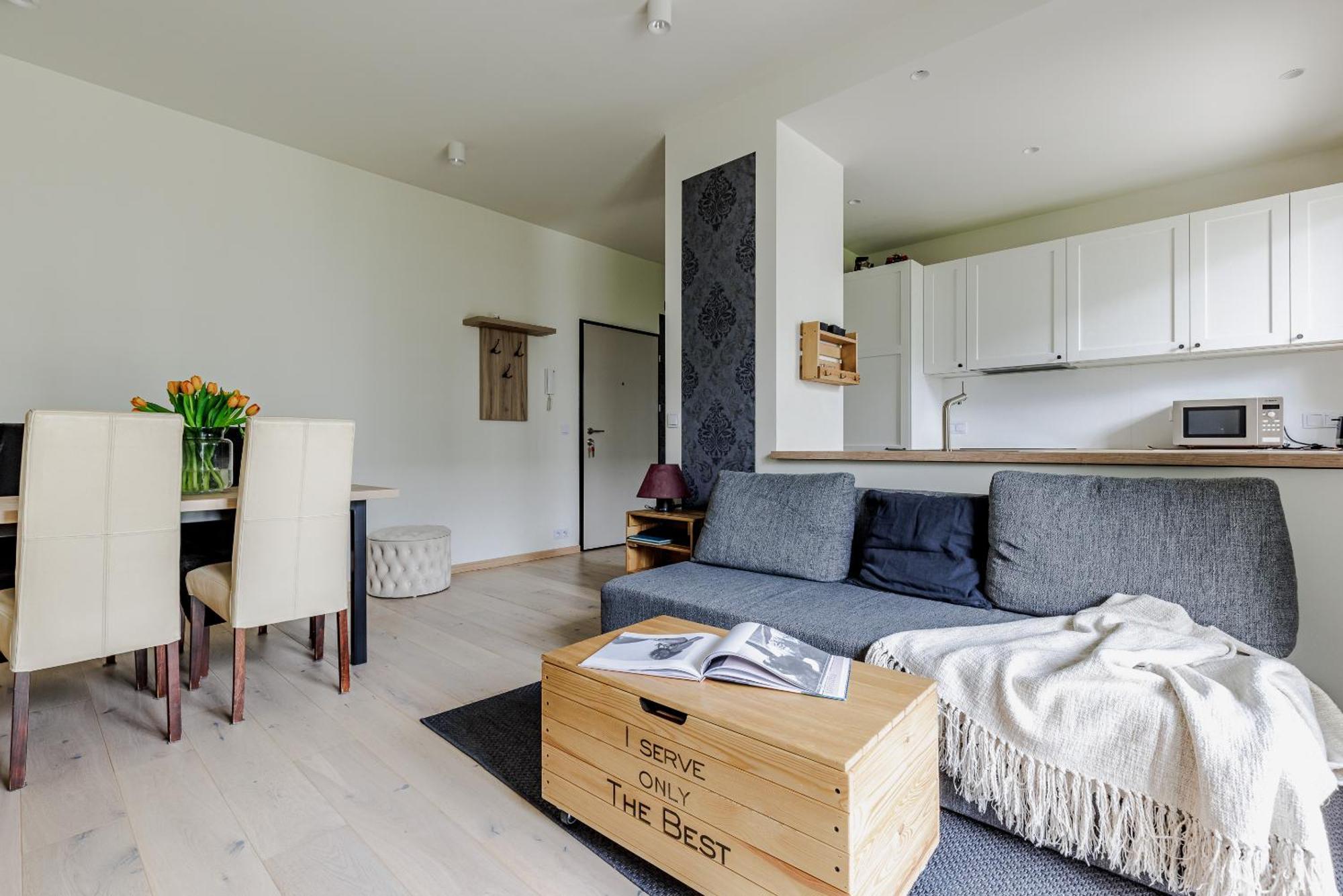 Relax&Comfort New Waw 50 Sqm With Terrace, Garden, Free Parking And Ac Warsaw Luaran gambar