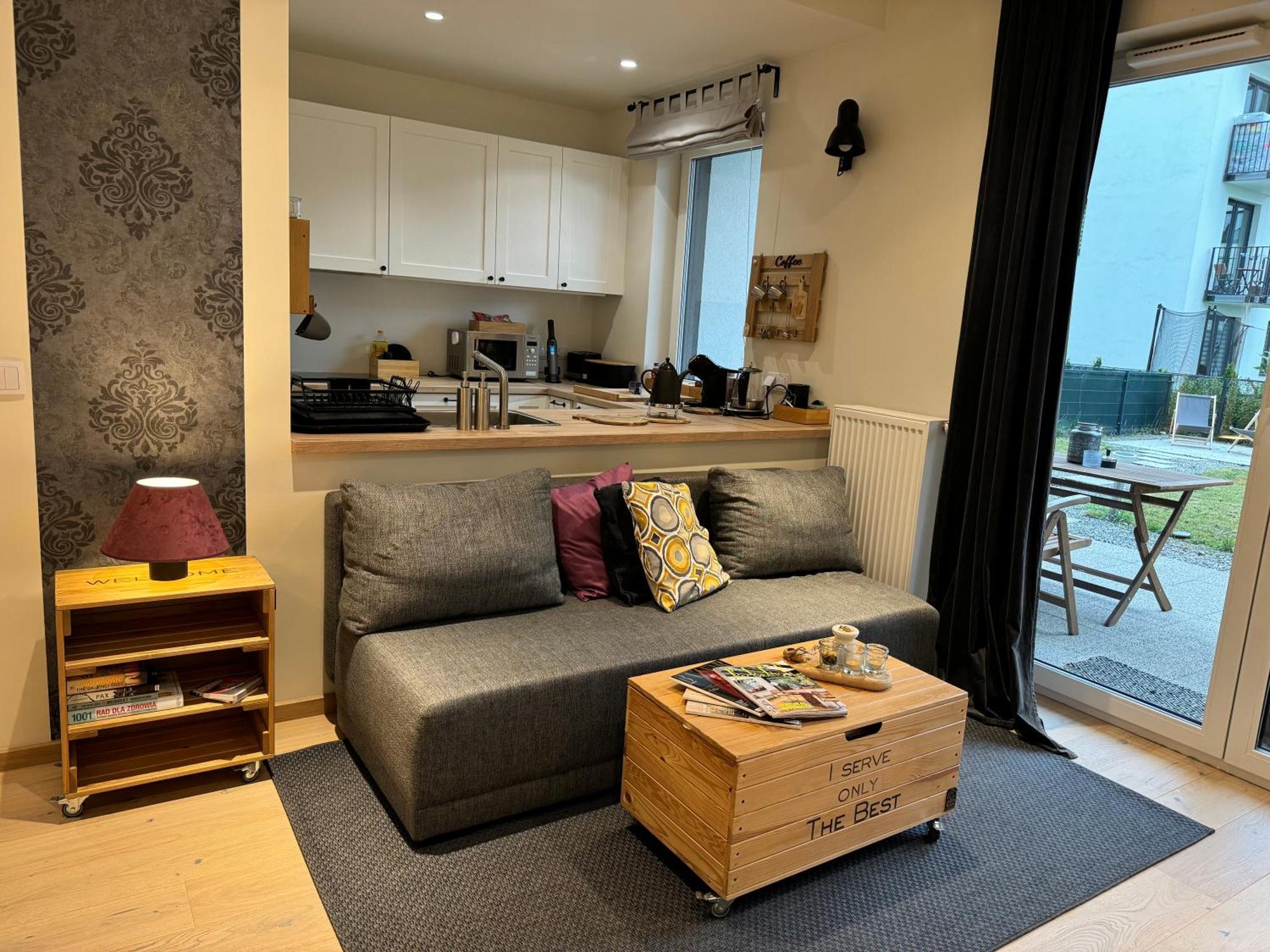 Relax&Comfort New Waw 50 Sqm With Terrace, Garden, Free Parking And Ac Warsaw Luaran gambar